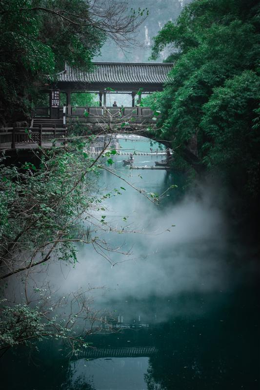 三峡人家龙溪桥