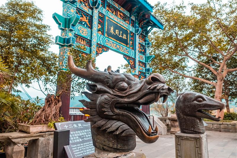 中國 重慶 奉節 石寶寨 