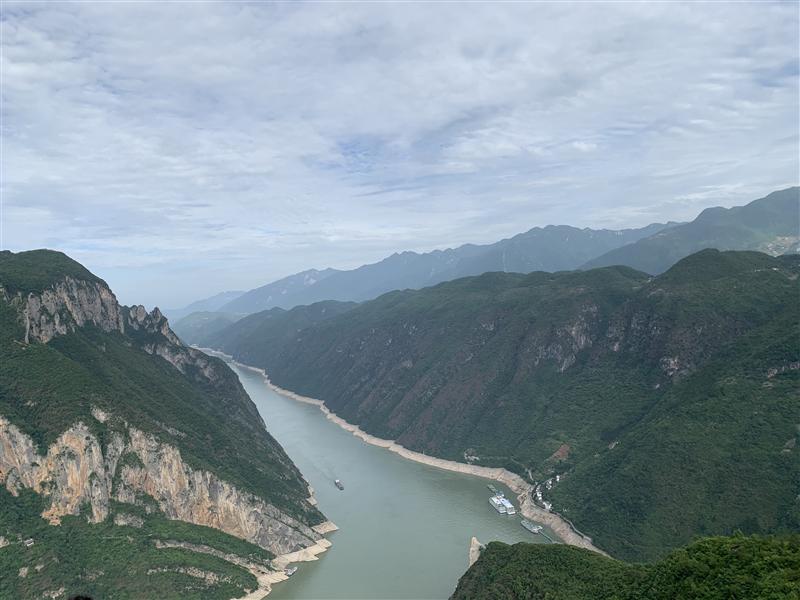 中国 重庆 巫山 巫峡右岸 神女天路景区观景