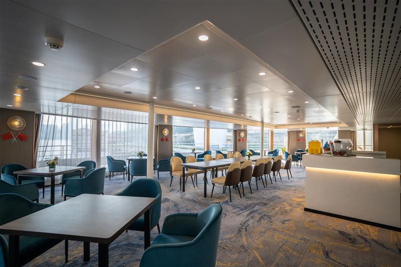 Explore the 3rd floor of Huaxia Goddess 3 on the Three Gorges Cruise Ship