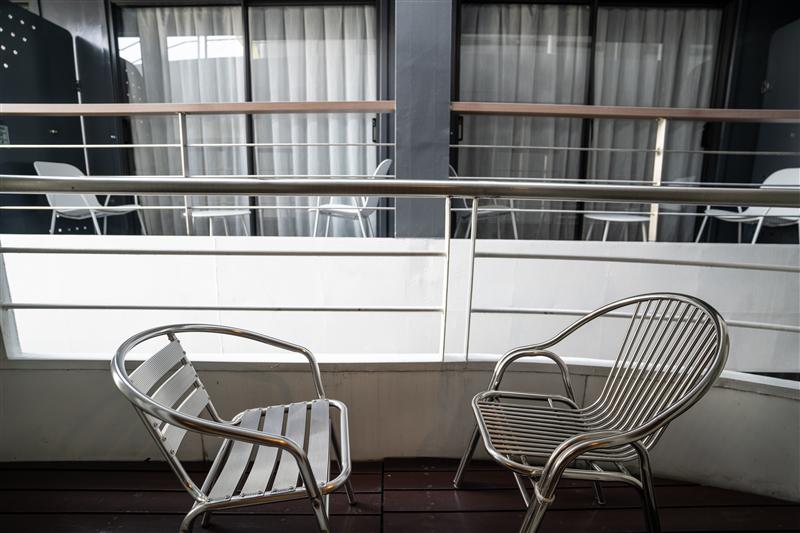 星际水晶总统套房小阳台