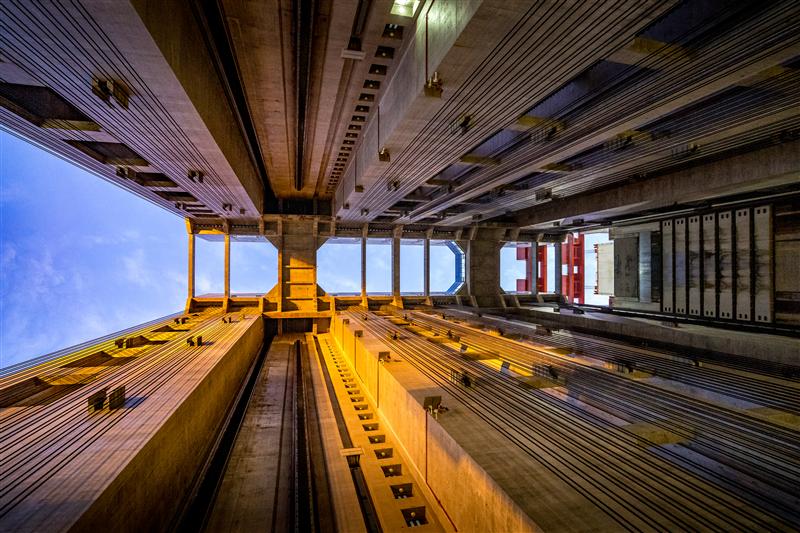 Three Gorges Dam Three Gorges Ship Lift in Yichang, China