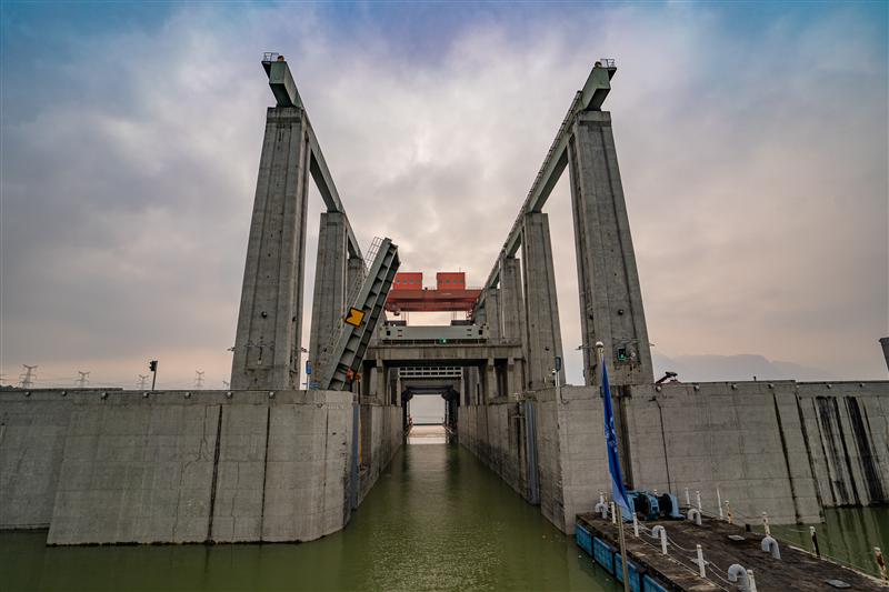 Three Gorges Dam Three Gorges Ship Lift in Yichang, China