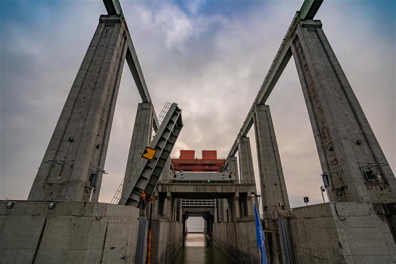 Three Gorges Dam Three Gorges Ship Lift in Yichang, China