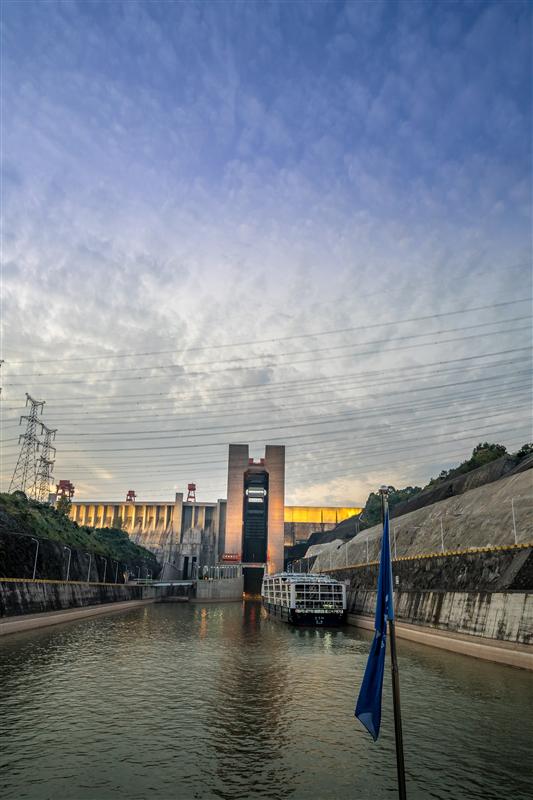Three Gorges Dam Three Gorges Ship Lift in Yichang, China