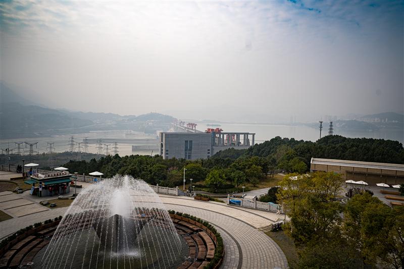 Tanziling Scenic Area of Three Gorges Dam in Yichang, China