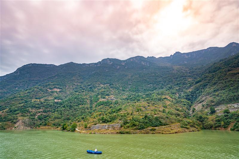 中国 重庆 三峡美景