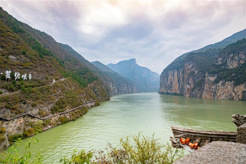 Wild Macaque Kuimen Ancient Battery in Chijialou, Baidi City, Fengjie, Chongqing, China