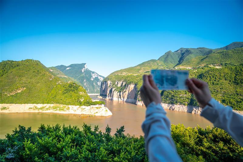 白帝城夔门观景台