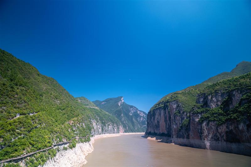 中国 重庆 奉节 白帝城景区 瞿塘峡 夔门