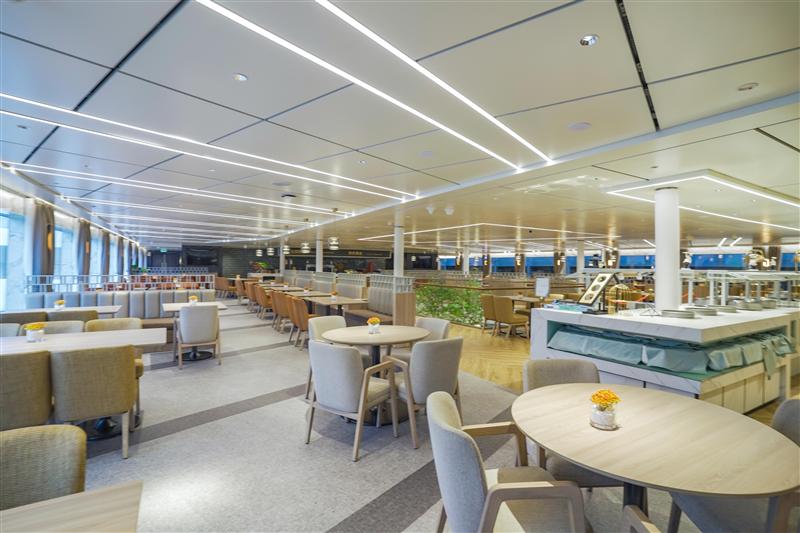 Century Oasis second floor buffet restaurant