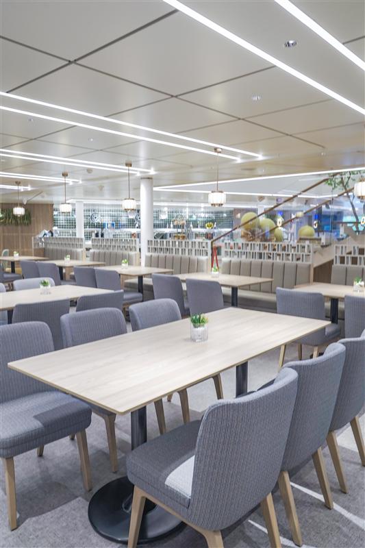 Century Oasis second floor buffet restaurant