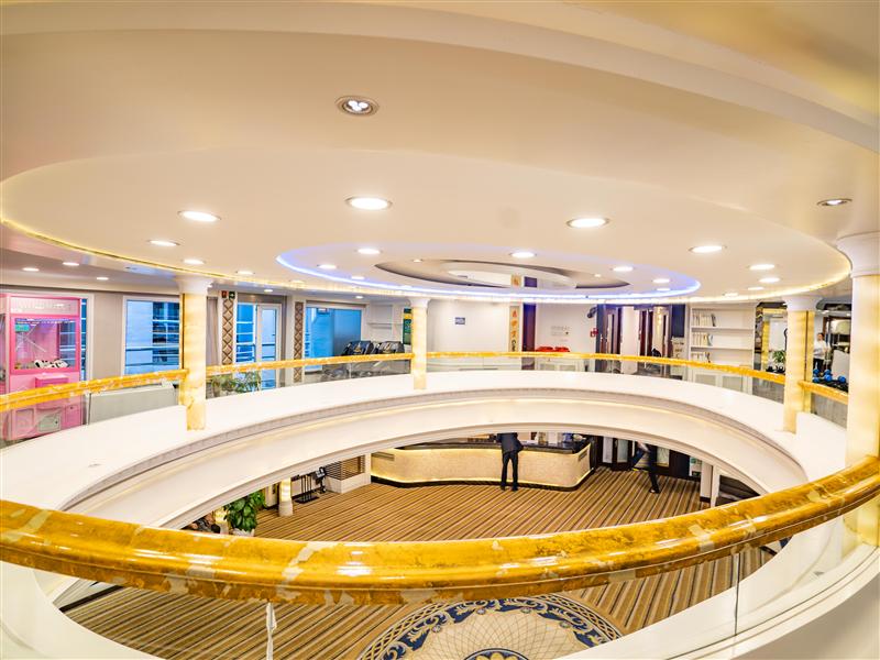 三峡奉节港宝塔坪码头美维凯蕾中庭