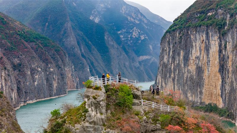 Three Gorges Fengjie Three Gorges Hongye Qutang Gorge Kuimen