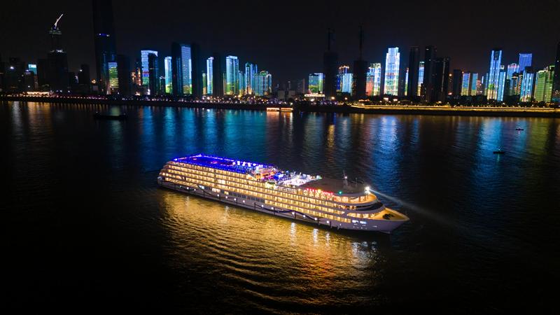 武漢夜景長江叁號