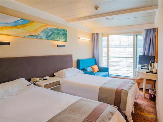 長江傳說號遊輪豪華標準間