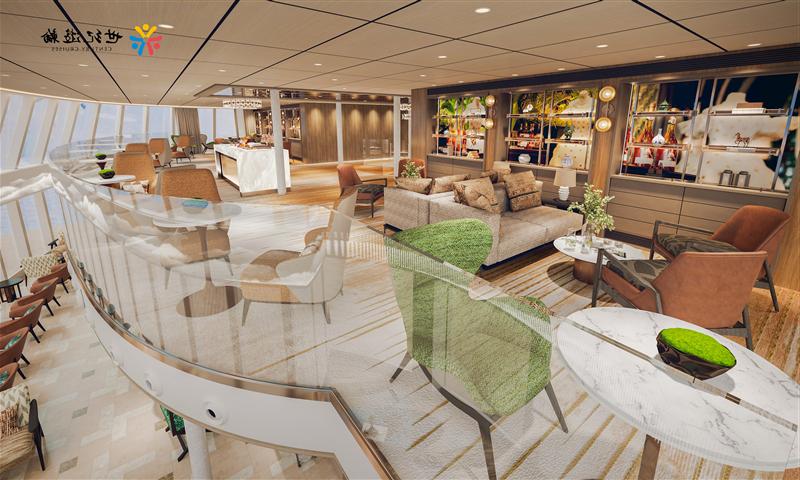 三峽遊輪世紀遠航號設施茜茜酒廊