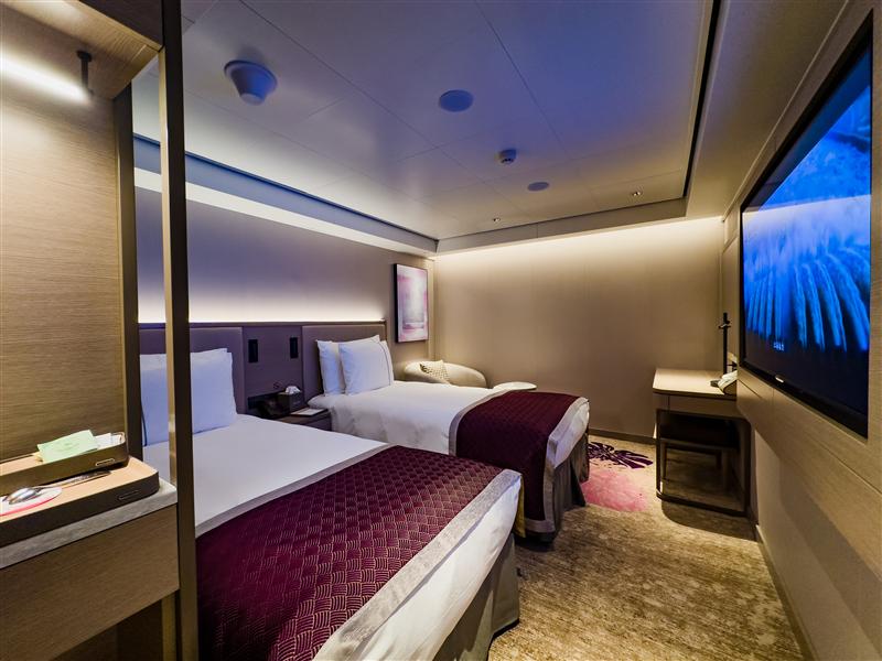 三峽世紀遠航內艙房