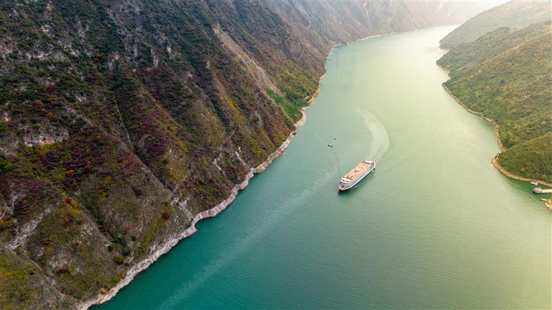 三峡巫山巫峡三峡红叶