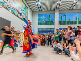 成都 熊猫专列 安靖站 安逸号 登车合照