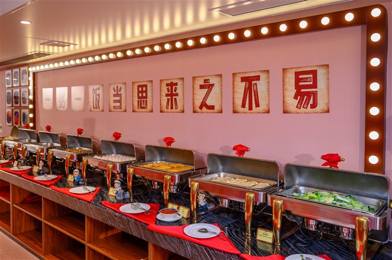 三峽長江記憶公區設施客人互動