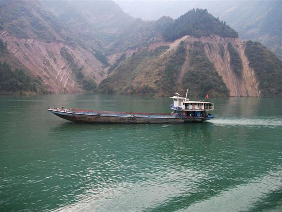 中国 长江三峡 冬天 三峡风光2