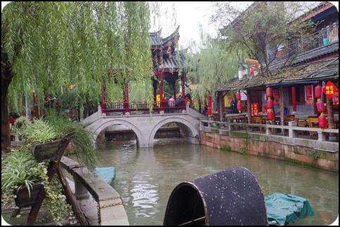 中国 重庆 长寿古镇 冬天