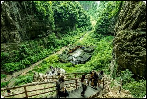 重庆 武隆 天生三桥 天福驿站 夏季 杨志熠