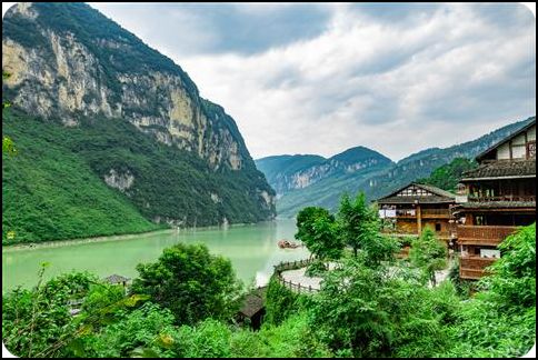 重庆 酉阳 龚滩古镇 乌江画廊 夏季 杨志熠