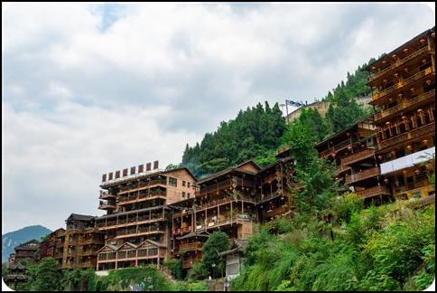 重庆 酉阳 龚滩古镇 夏季 杨志熠