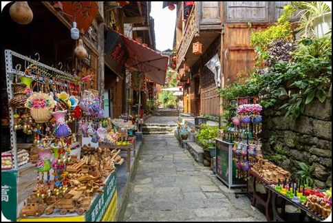 重庆 酉阳 龚滩古镇 夏季 杨志熠