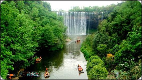chongqing 重庆 万州 万州大瀑布群景区