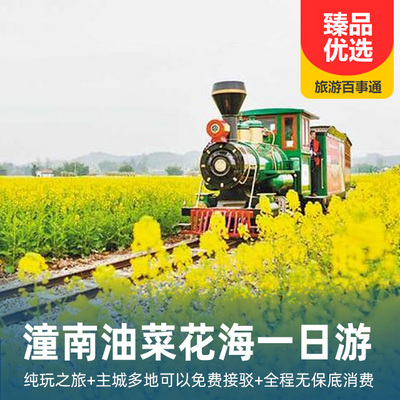 潼南油菜花旅游:【纯玩赏油菜花】潼南油菜花崇龛花海景区、双江古镇一日游