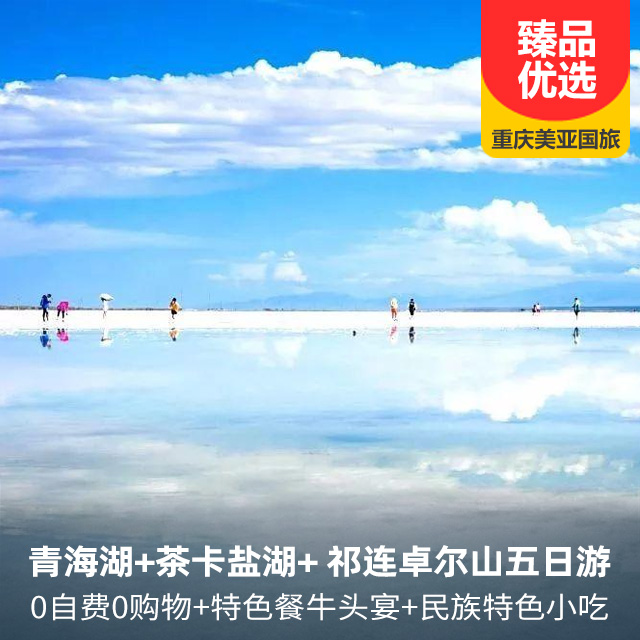 青海湖+茶卡盐湖+ 祁连卓尔山五日游