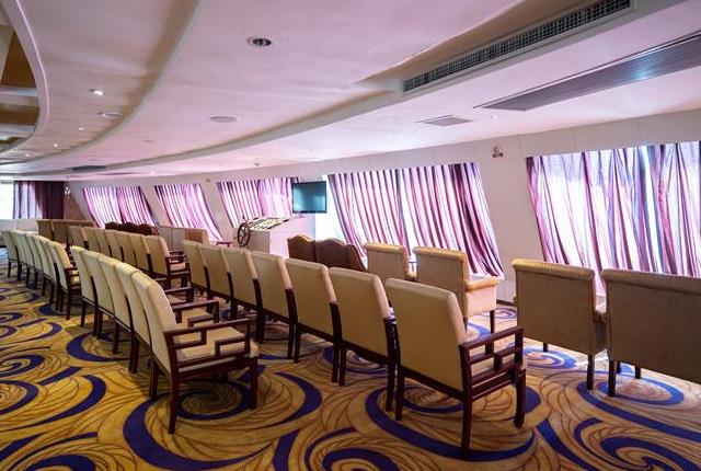 黃金6號遊輪模擬機駕駛室