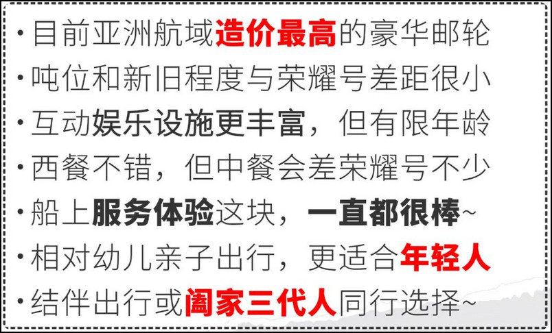 海洋光谱号特点
